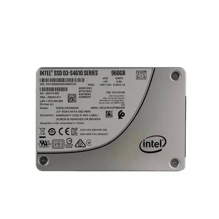Intel-SSD-Ssdsc2kg960g801-S4610-960g-2-5-SATA-Solid-State-Drives